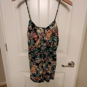 Flower pattern romper